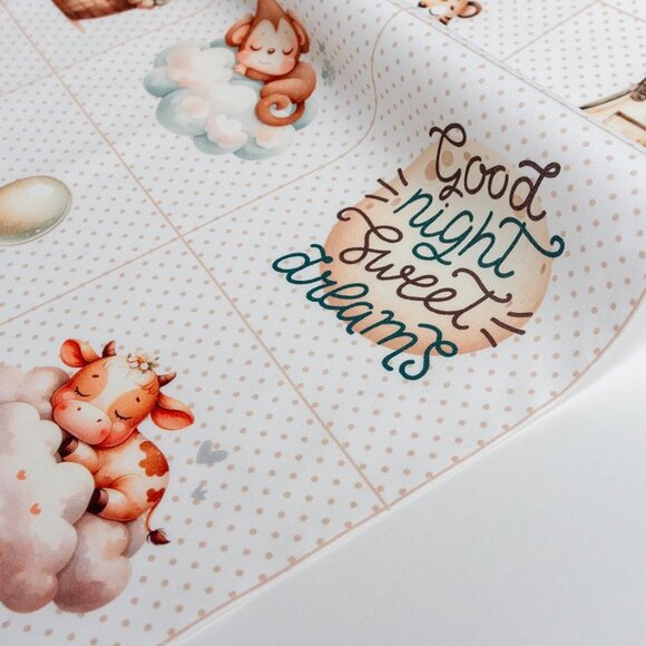 Multicolor Cotton Charm Pack & Panel for Quilts, Kids' Games - 42 Unique Beige/C - Picture 5 of 6